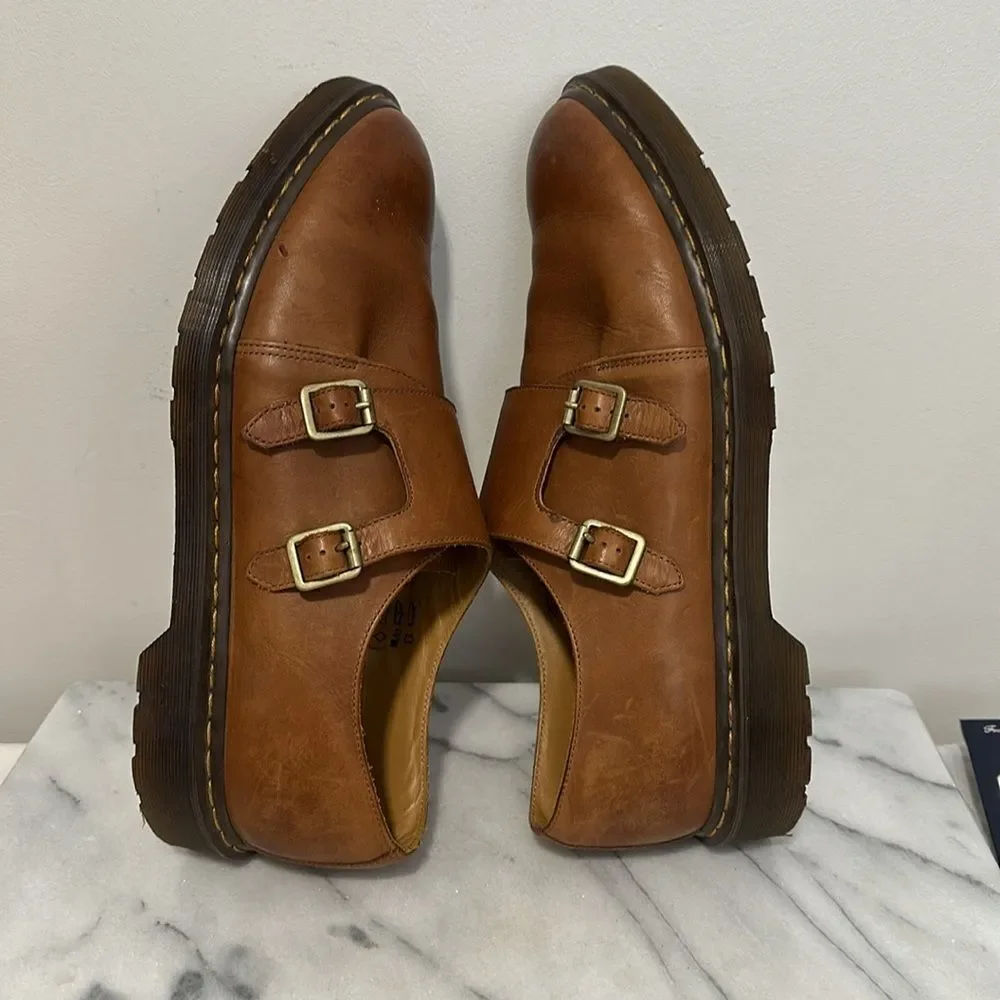 Doc Martens Jules Double Monk Strap Oxford Shoes Mens Sz 13